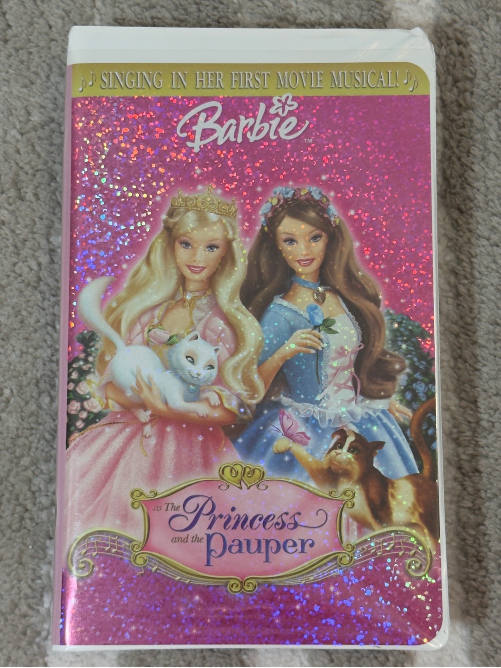 Barbie The Princess and the Pauper VHS 2004